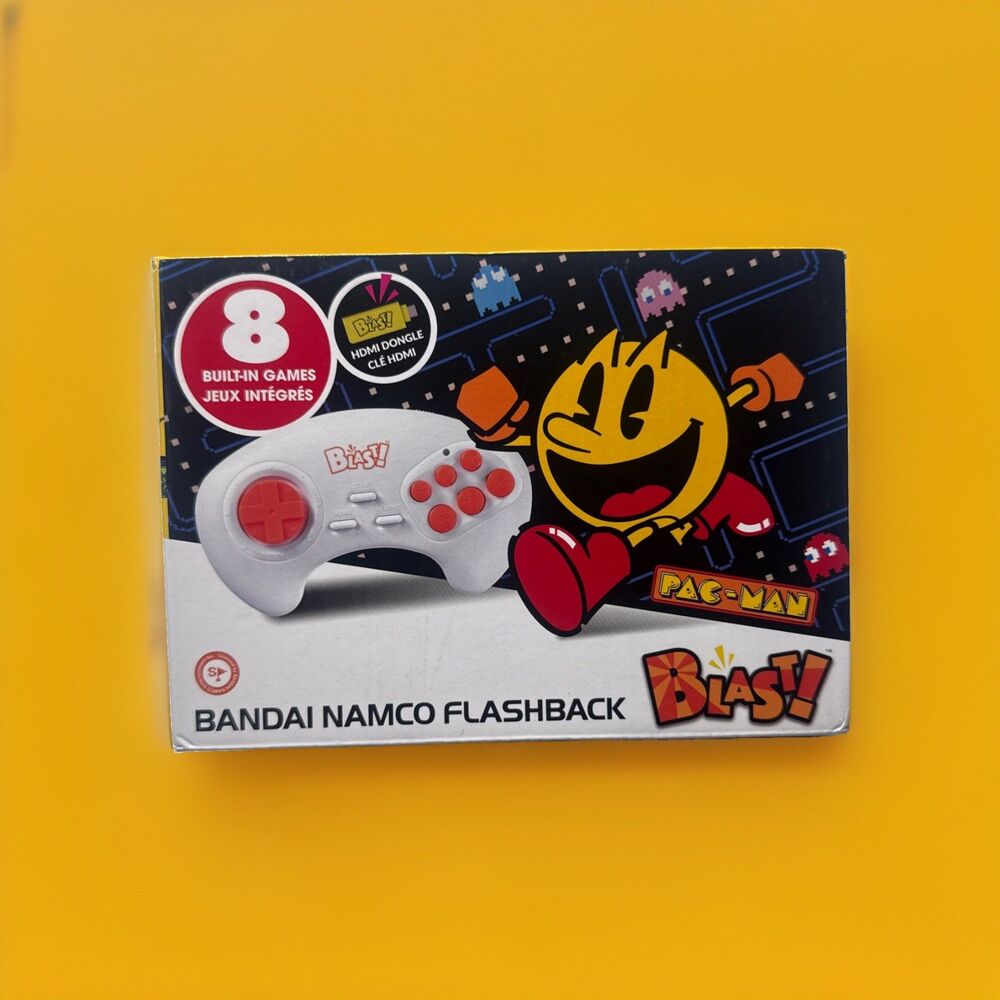 ATARI NAMCO Flashback Blast SEALED! AtGames HDMI 8 Games*Pac-Man*Dig Dug*Galaga